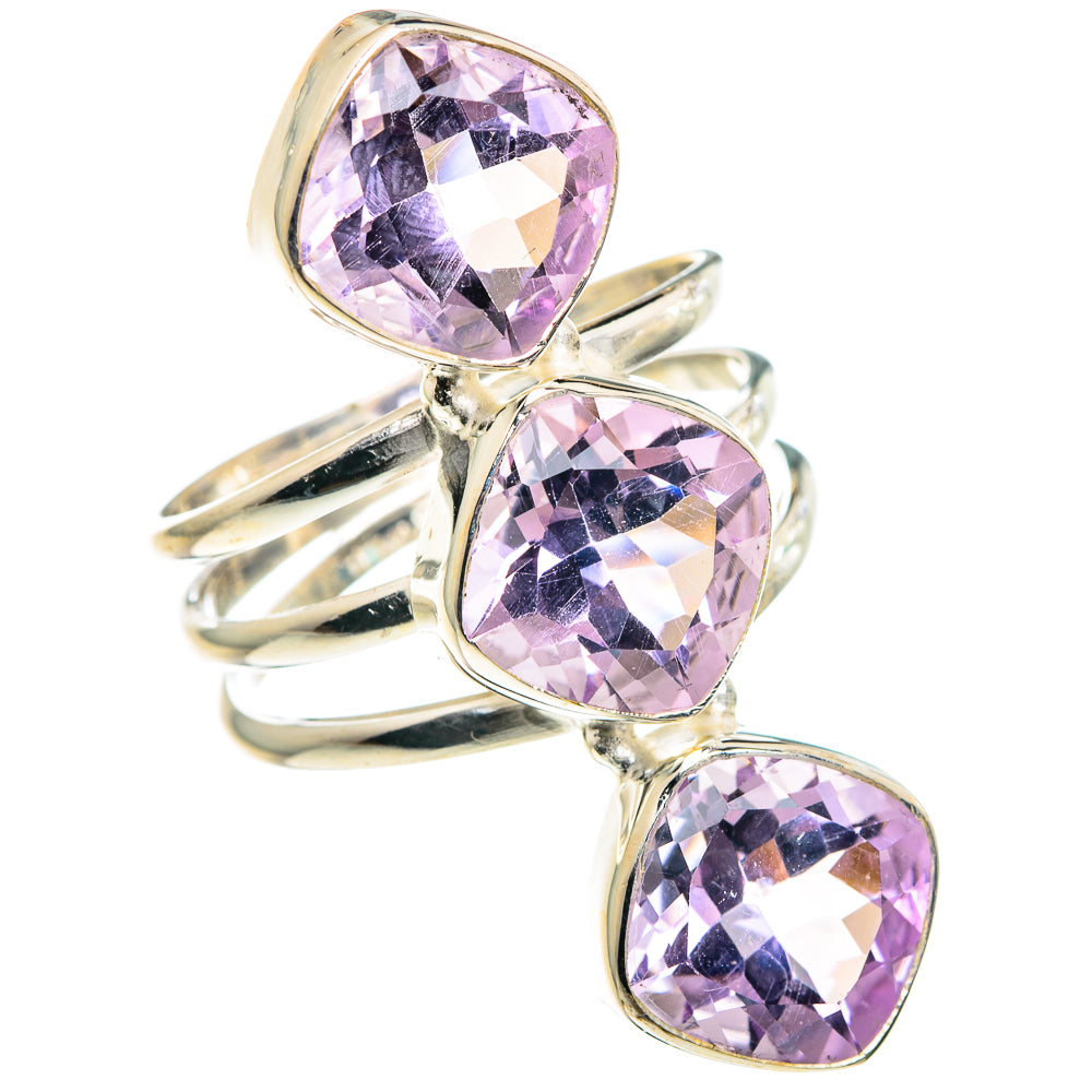 Kunzite Rings handcrafted by Ana Silver Co - RING90570