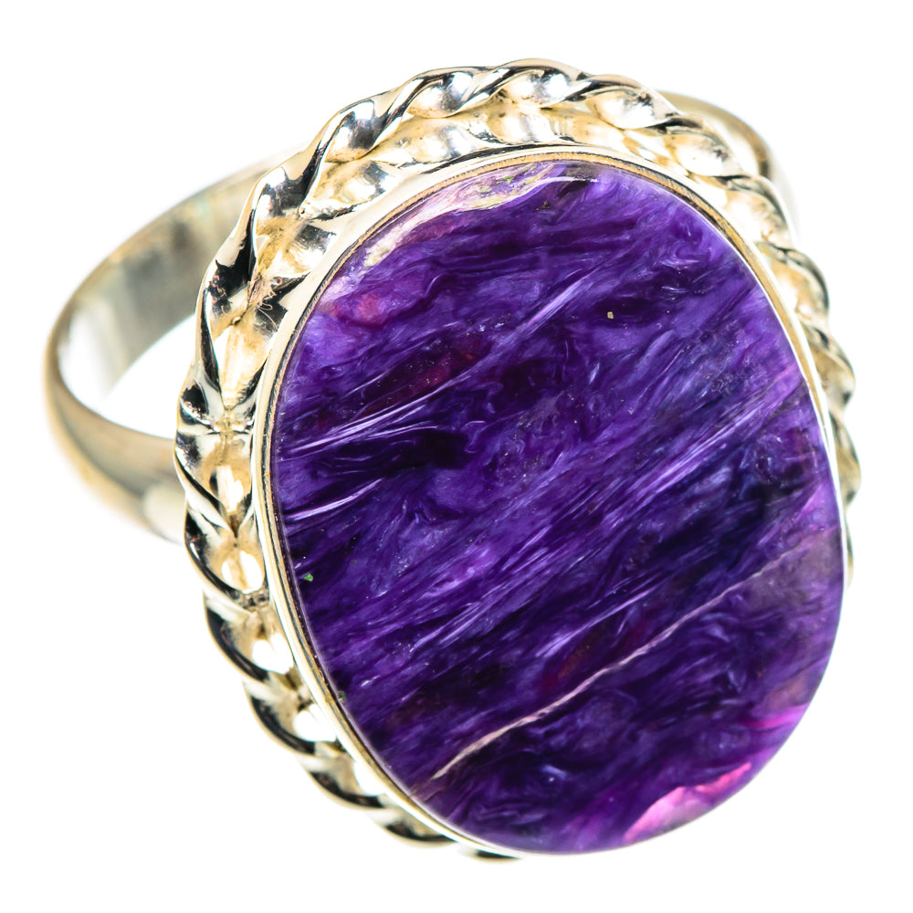 Charoite Rings handcrafted by Ana Silver Co - RING90571