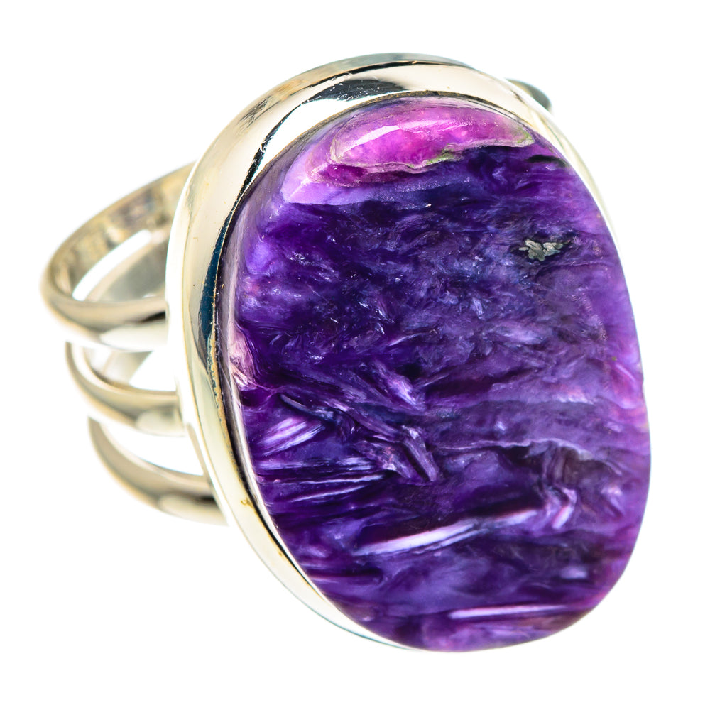 Charoite Rings handcrafted by Ana Silver Co - RING90572