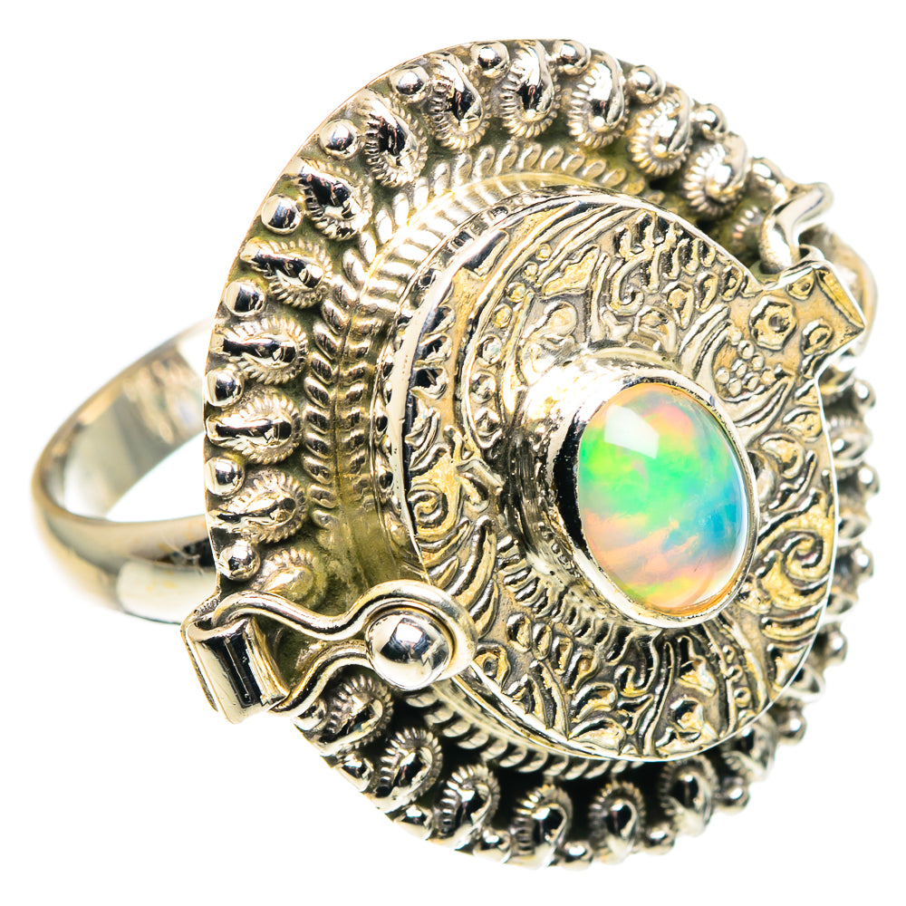 Ethiopian Opal Rings handcrafted by Ana Silver Co - RING90585