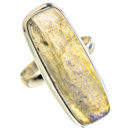 Labradorite Rings handcrafted by Ana Silver Co - RING90587
