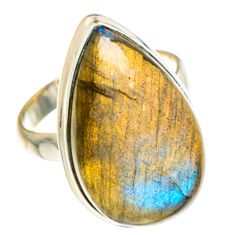 Labradorite Rings handcrafted by Ana Silver Co - RING90593