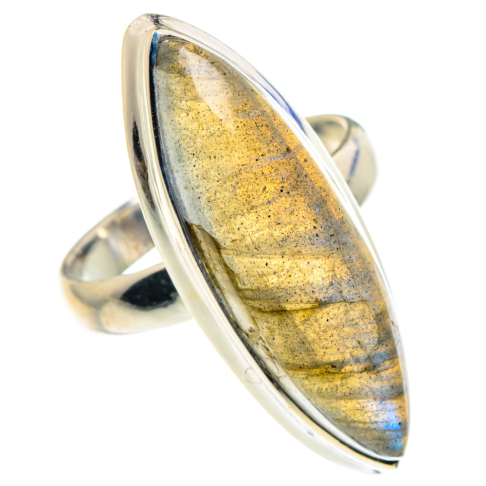 Labradorite Rings handcrafted by Ana Silver Co - RING90594