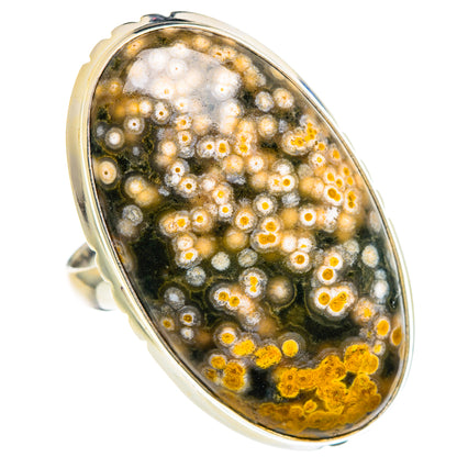 Ocean Jasper Rings handcrafted by Ana Silver Co - RING90608