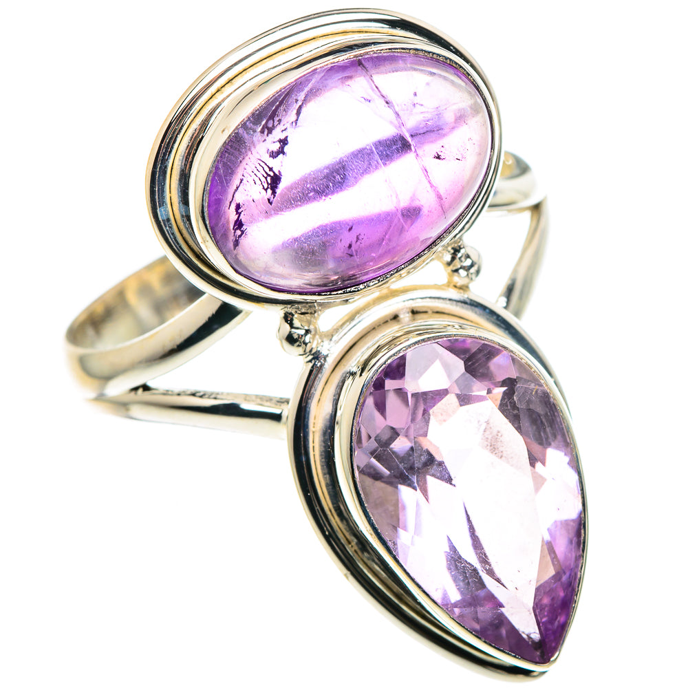 Amethyst Rings handcrafted by Ana Silver Co - RING90615