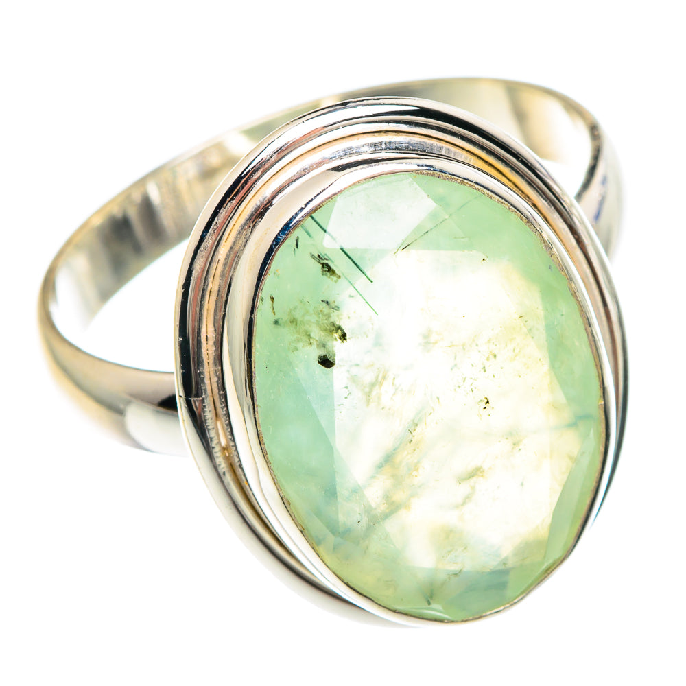 Prehnite Rings handcrafted by Ana Silver Co - RING90630