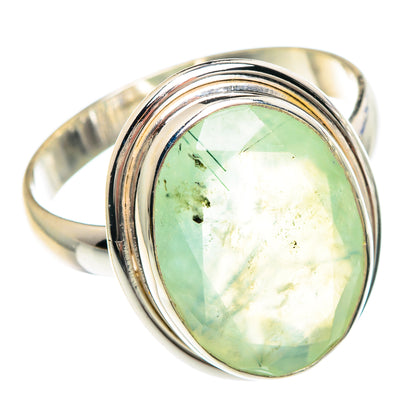 Prehnite Rings handcrafted by Ana Silver Co - RING90630