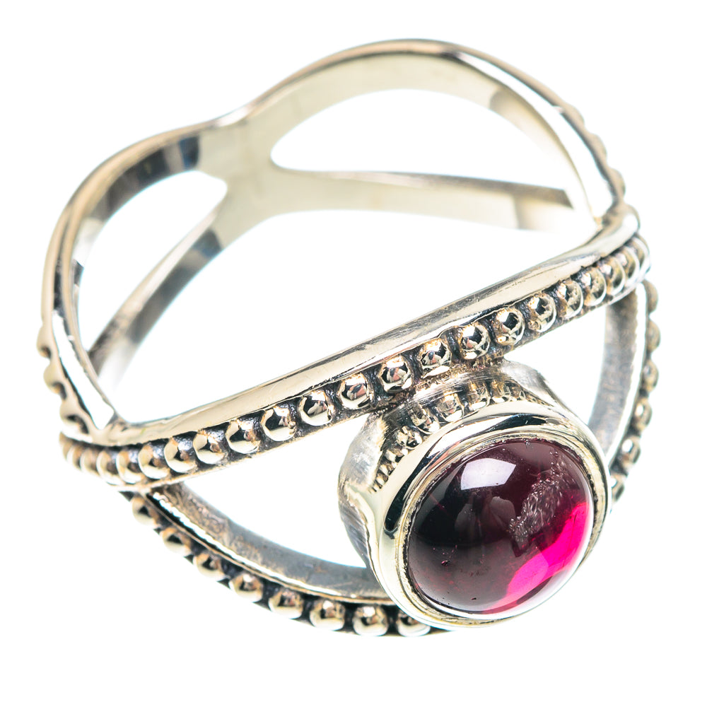 Garnet Rings handcrafted by Ana Silver Co - RING90643