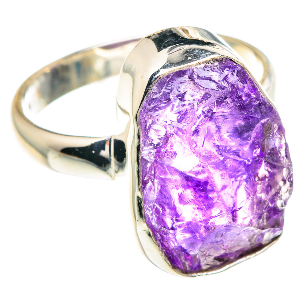 Amethyst Rings handcrafted by Ana Silver Co - RING90645 - Photo 2