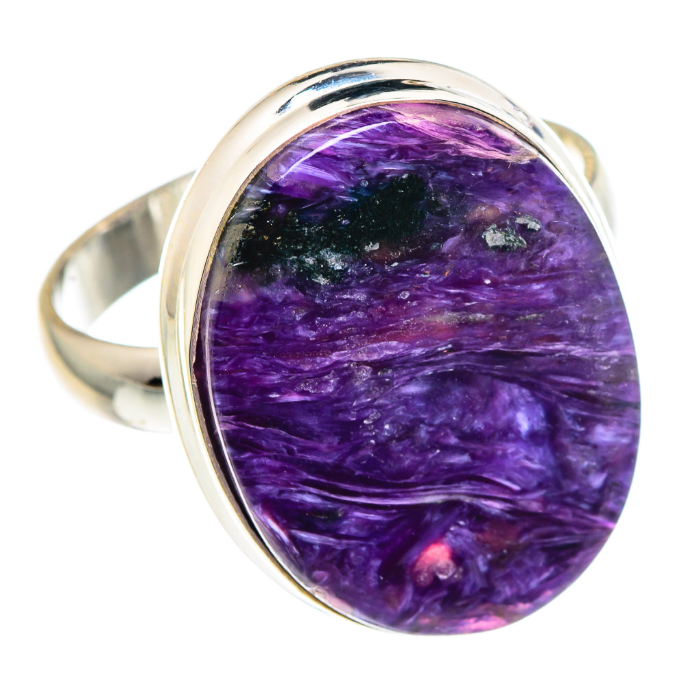 Charoite Rings handcrafted by Ana Silver Co - RING90648