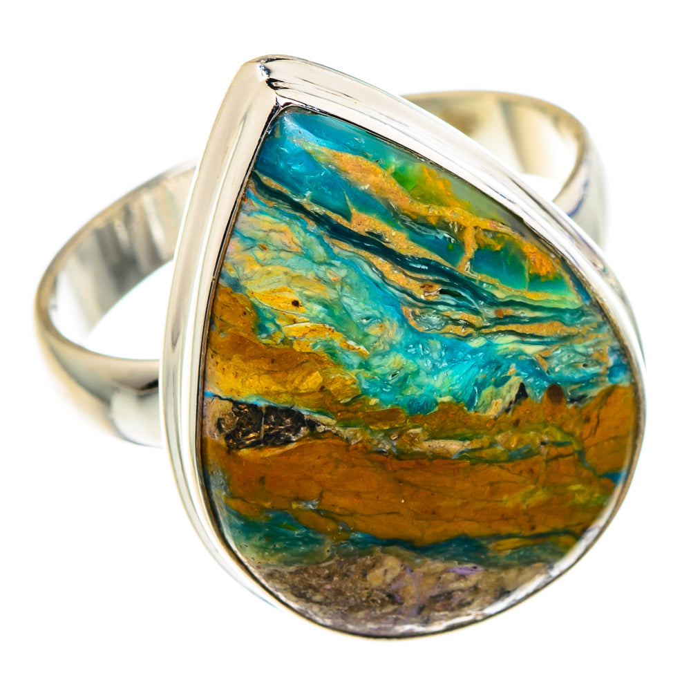 Peruvian Opal Rings handcrafted by Ana Silver Co - RING90658