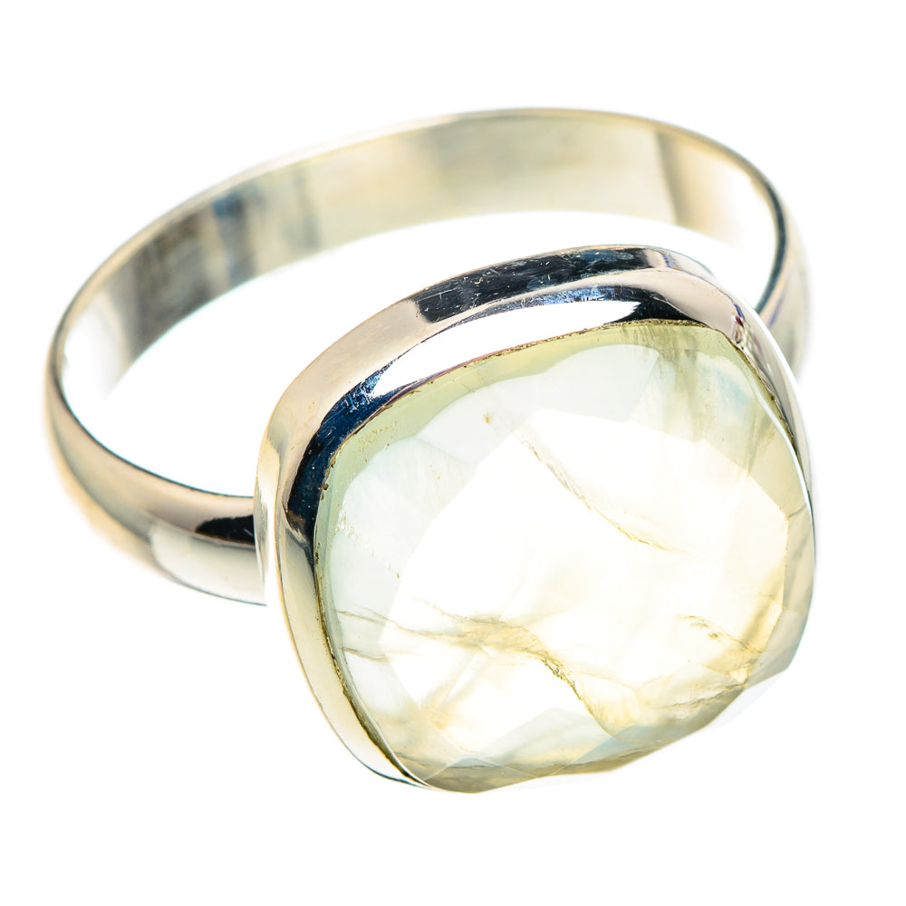 Prehnite Rings handcrafted by Ana Silver Co - RING90665