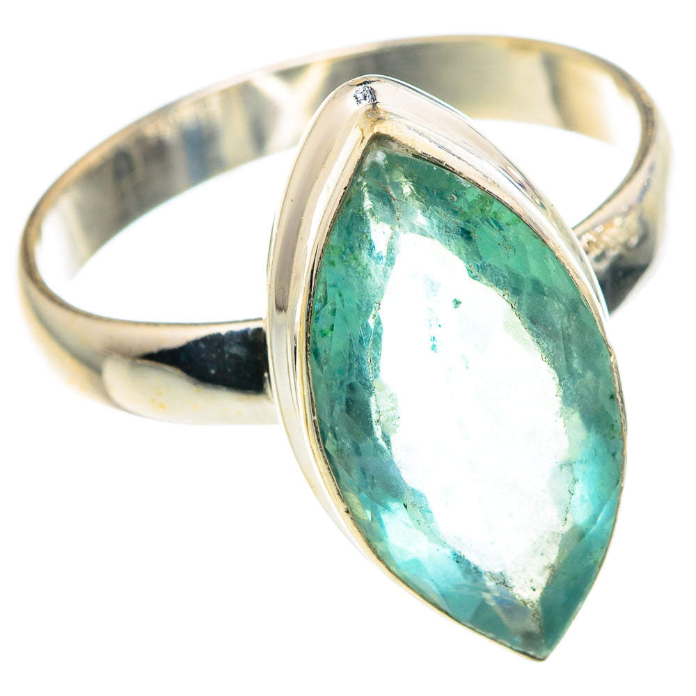 Green Fluorite Rings handcrafted by Ana Silver Co - RING90666