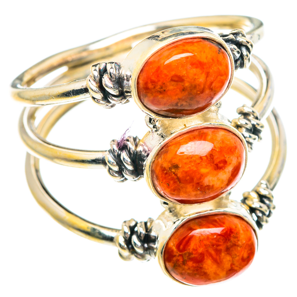 Sponge Coral Rings handcrafted by Ana Silver Co - RING90669
