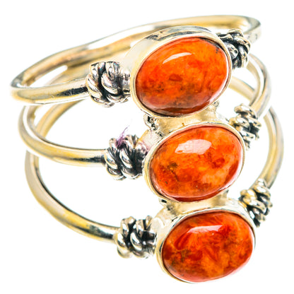 Sponge Coral Rings handcrafted by Ana Silver Co - RING90669