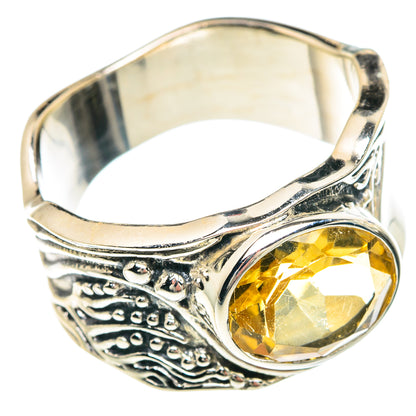 Citrine Rings handcrafted by Ana Silver Co - RING90701