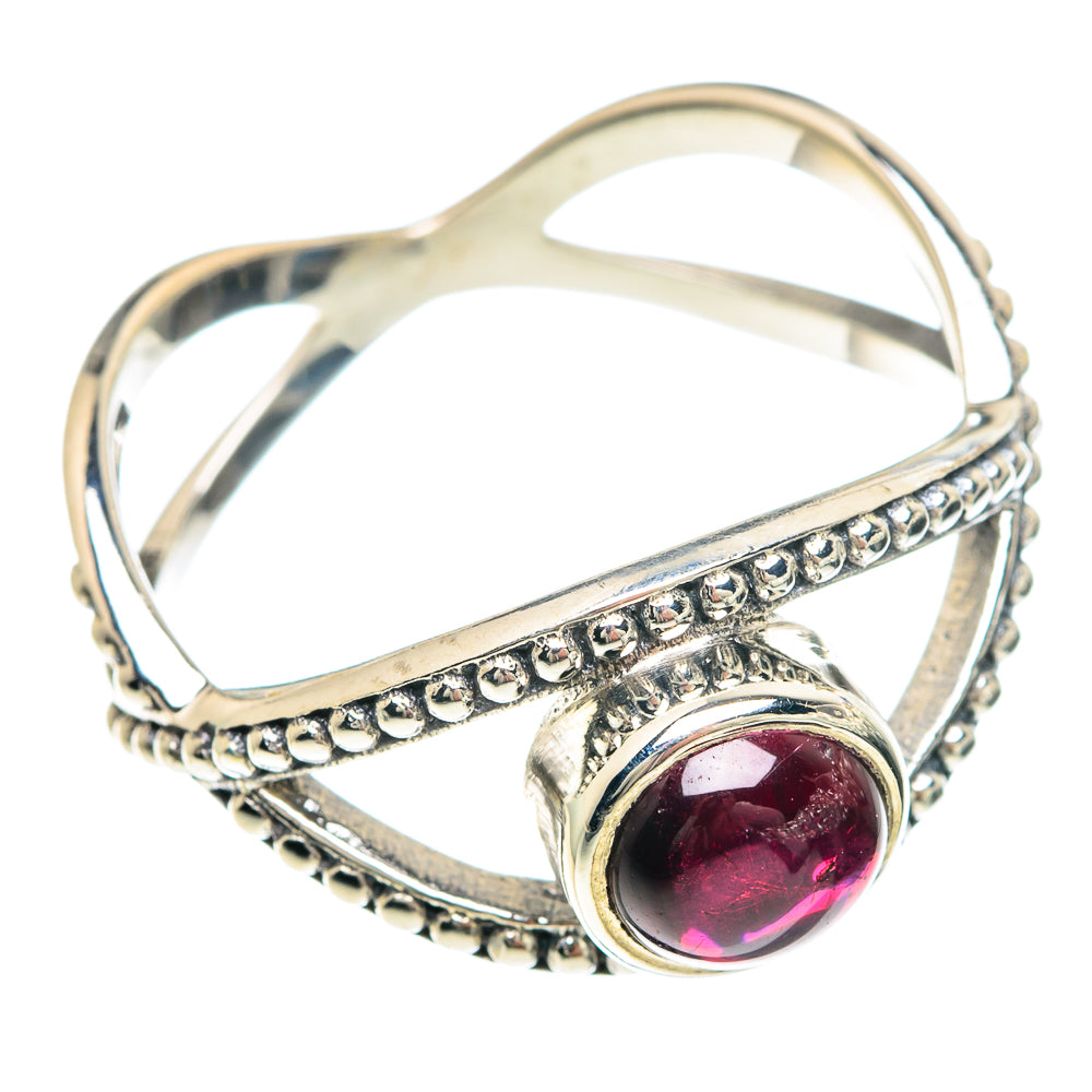 Garnet Rings handcrafted by Ana Silver Co - RING90709
