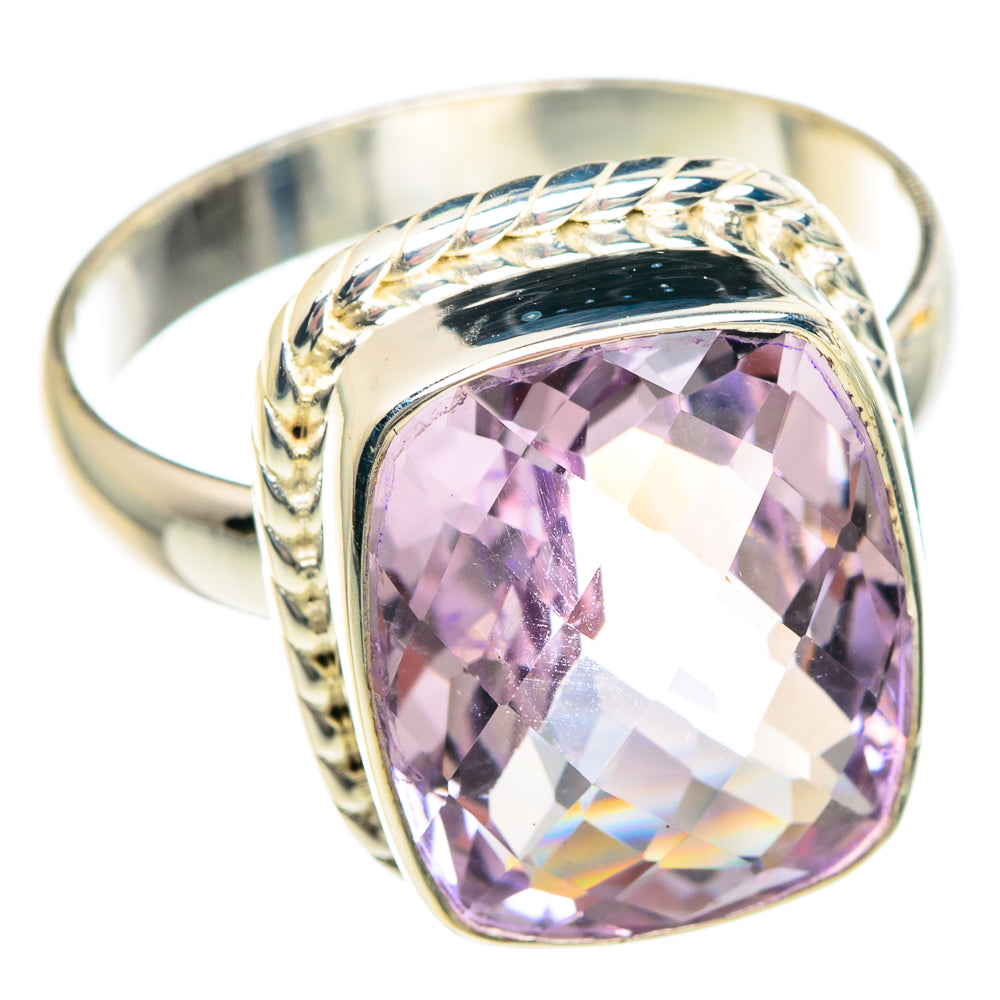 Kunzite Rings handcrafted by Ana Silver Co - RING90712