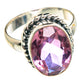 Color Change Alexandrite (Lab.) Rings handcrafted by Ana Silver Co - RING90714