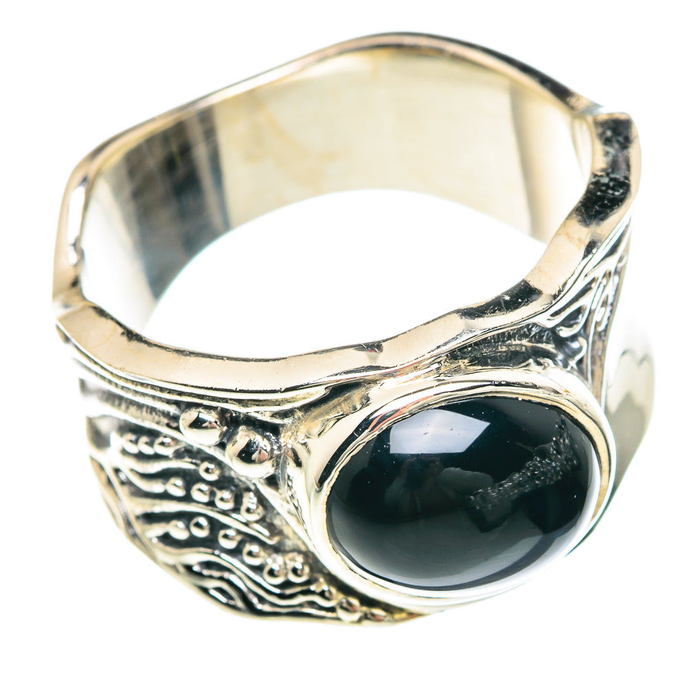 Black Onyx Rings handcrafted by Ana Silver Co - RING90715