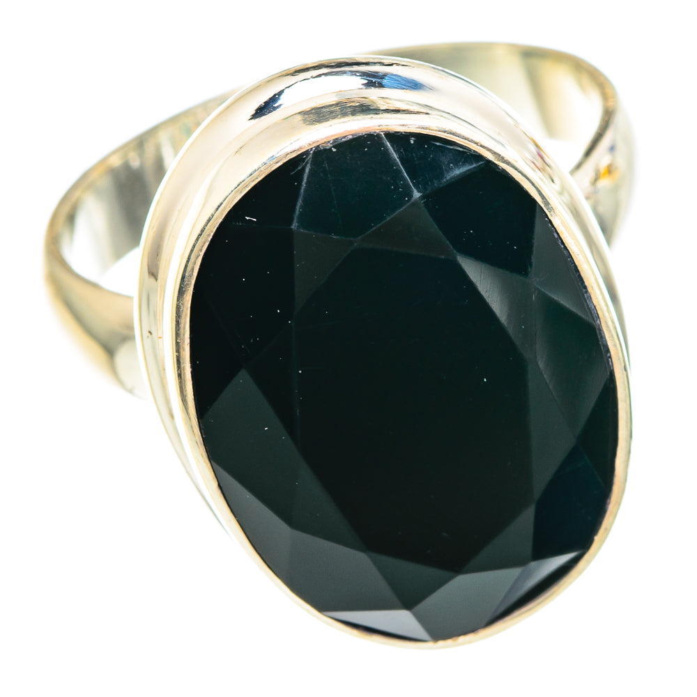 Black Onyx Rings handcrafted by Ana Silver Co - RING90716 - Photo 2