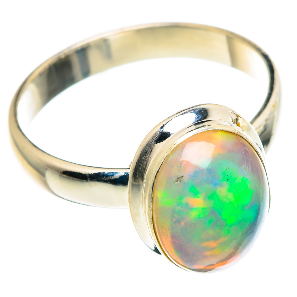 Ethiopian Opal Rings handcrafted by Ana Silver Co - RING90720