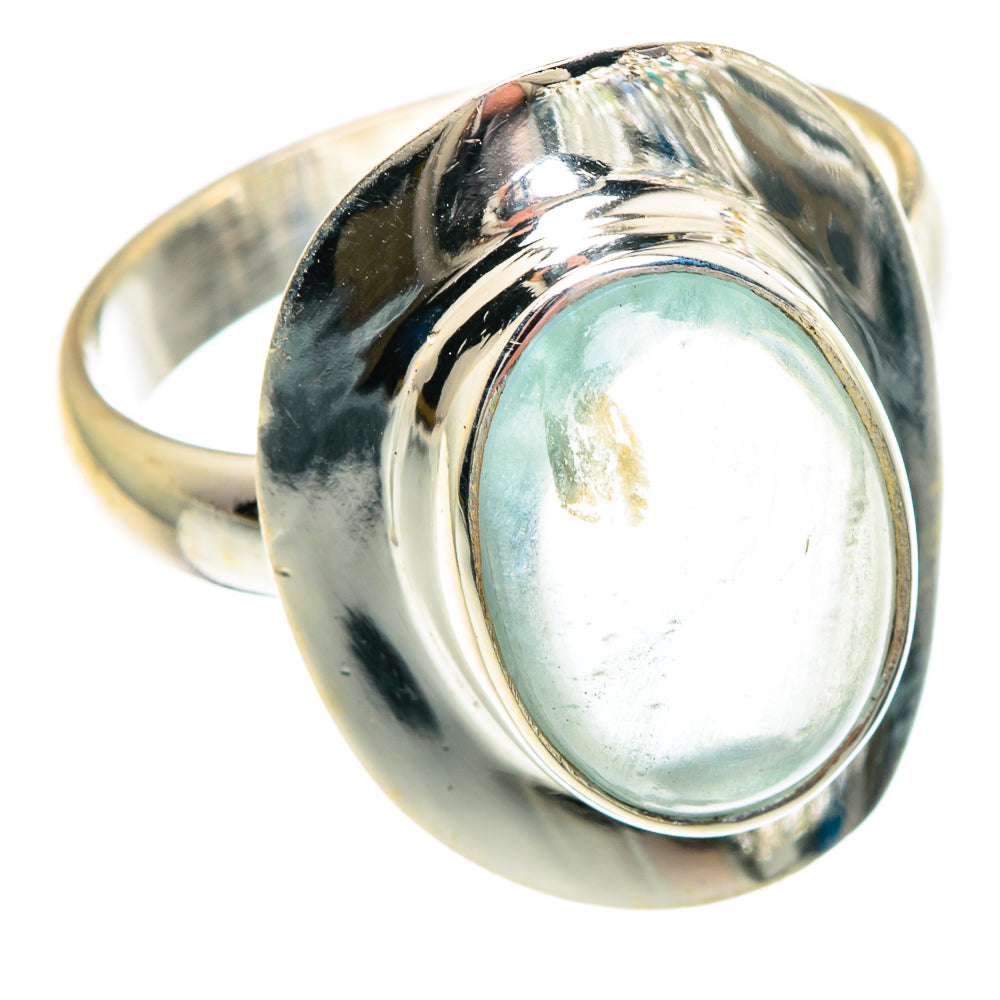 Aquamarine Rings handcrafted by Ana Silver Co - RING90722 - Photo 2