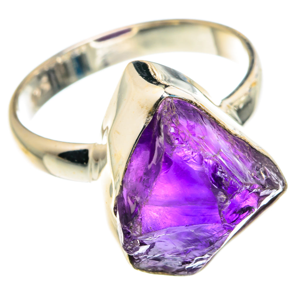 Amethyst Rings handcrafted by Ana Silver Co - RING90739 - Photo 2