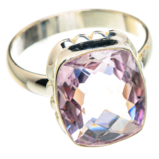 Kunzite Rings handcrafted by Ana Silver Co - RING90741