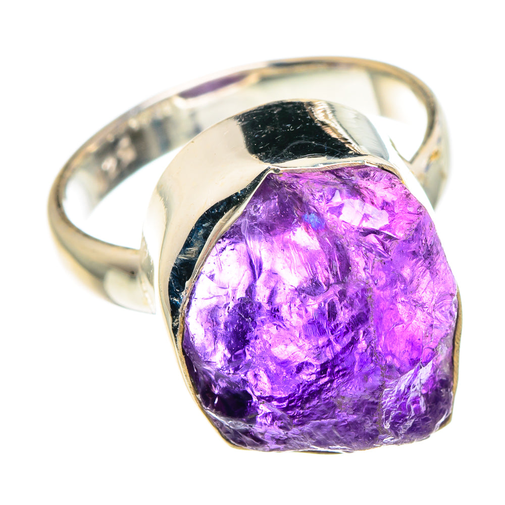 Amethyst Rings handcrafted by Ana Silver Co - RING90742 - Photo 2