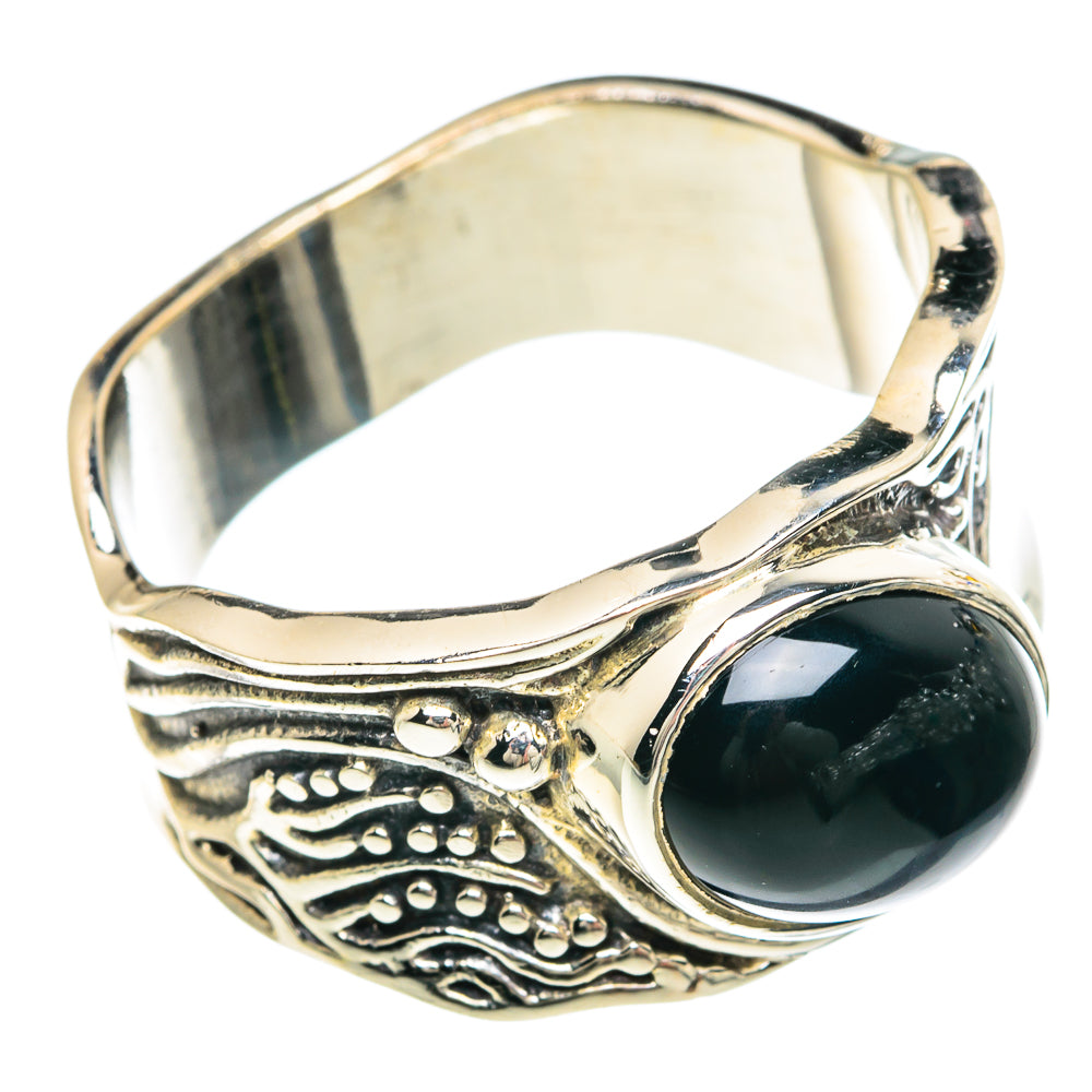 Black Onyx Rings handcrafted by Ana Silver Co - RING90743