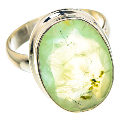 Prehnite Rings handcrafted by Ana Silver Co - RING90755 - Photo 2