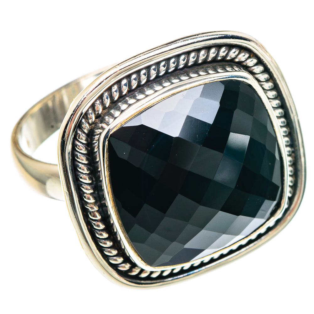 Black Onyx Rings handcrafted by Ana Silver Co - RING90772