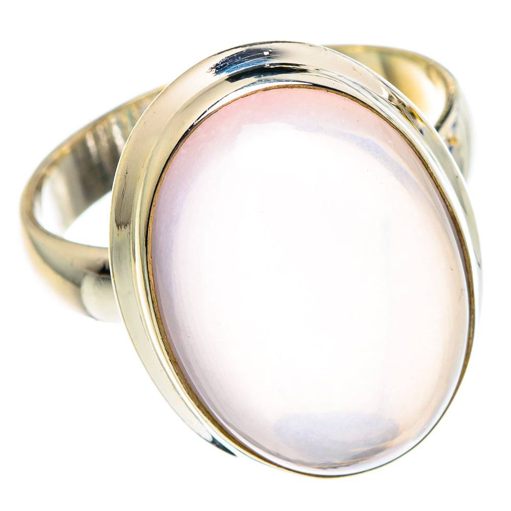 Rose Quartz Rings handcrafted by Ana Silver Co - RING90792