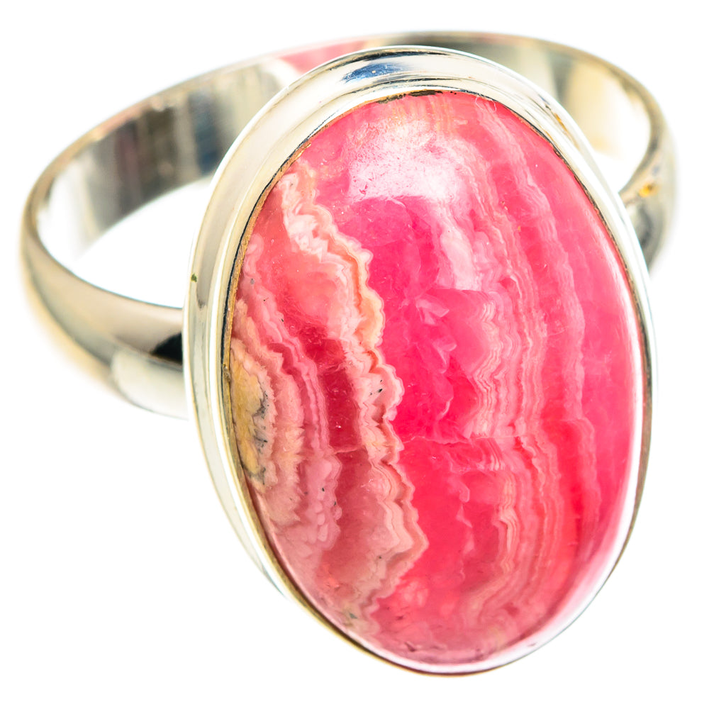 Rhodochrosite Rings handcrafted by Ana Silver Co - RING90793