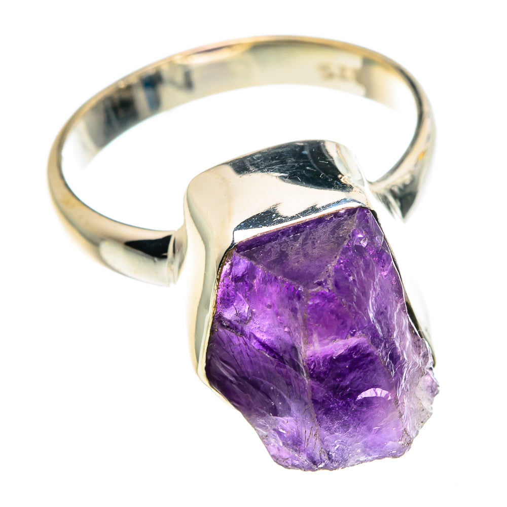 Amethyst Rings handcrafted by Ana Silver Co - RING90796 - Photo 2