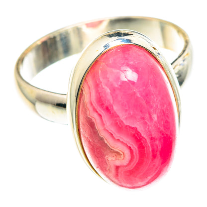 Rhodochrosite Rings handcrafted by Ana Silver Co - RING90821