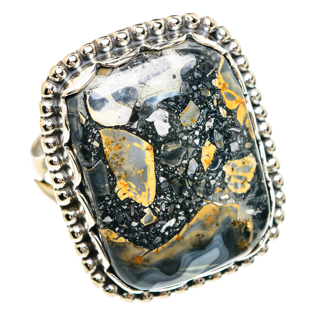 Maligano Jasper Rings handcrafted by Ana Silver Co - RING90832