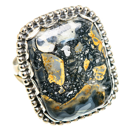 Maligano Jasper Rings handcrafted by Ana Silver Co - RING90832