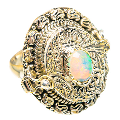 Ethiopian Opal Rings handcrafted by Ana Silver Co - RING90842