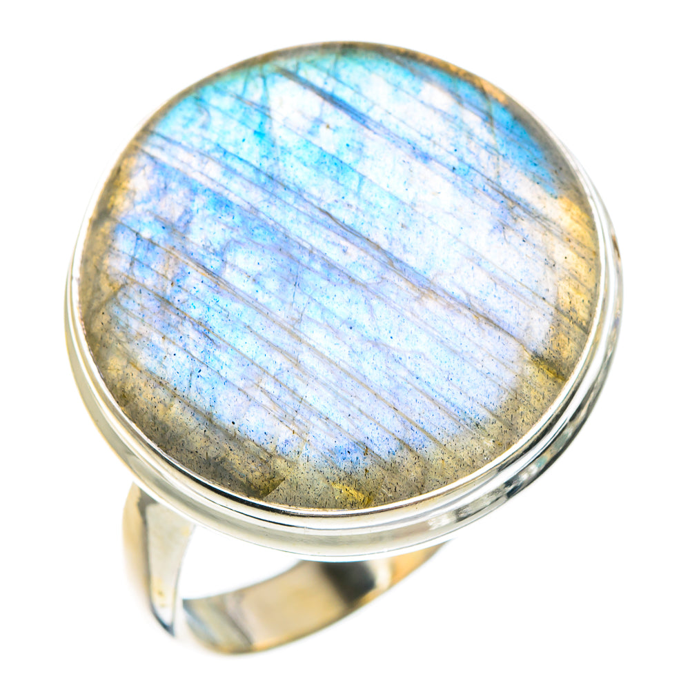 Labradorite Rings handcrafted by Ana Silver Co - RING90851