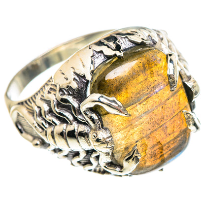 Labradorite Rings handcrafted by Ana Silver Co - RING90853