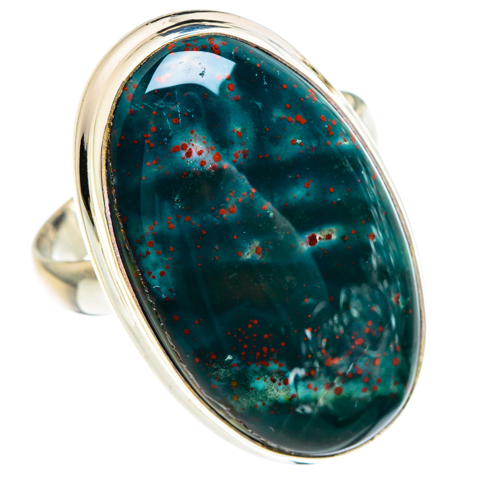 Bloodstone Rings handcrafted by Ana Silver Co - RING90858