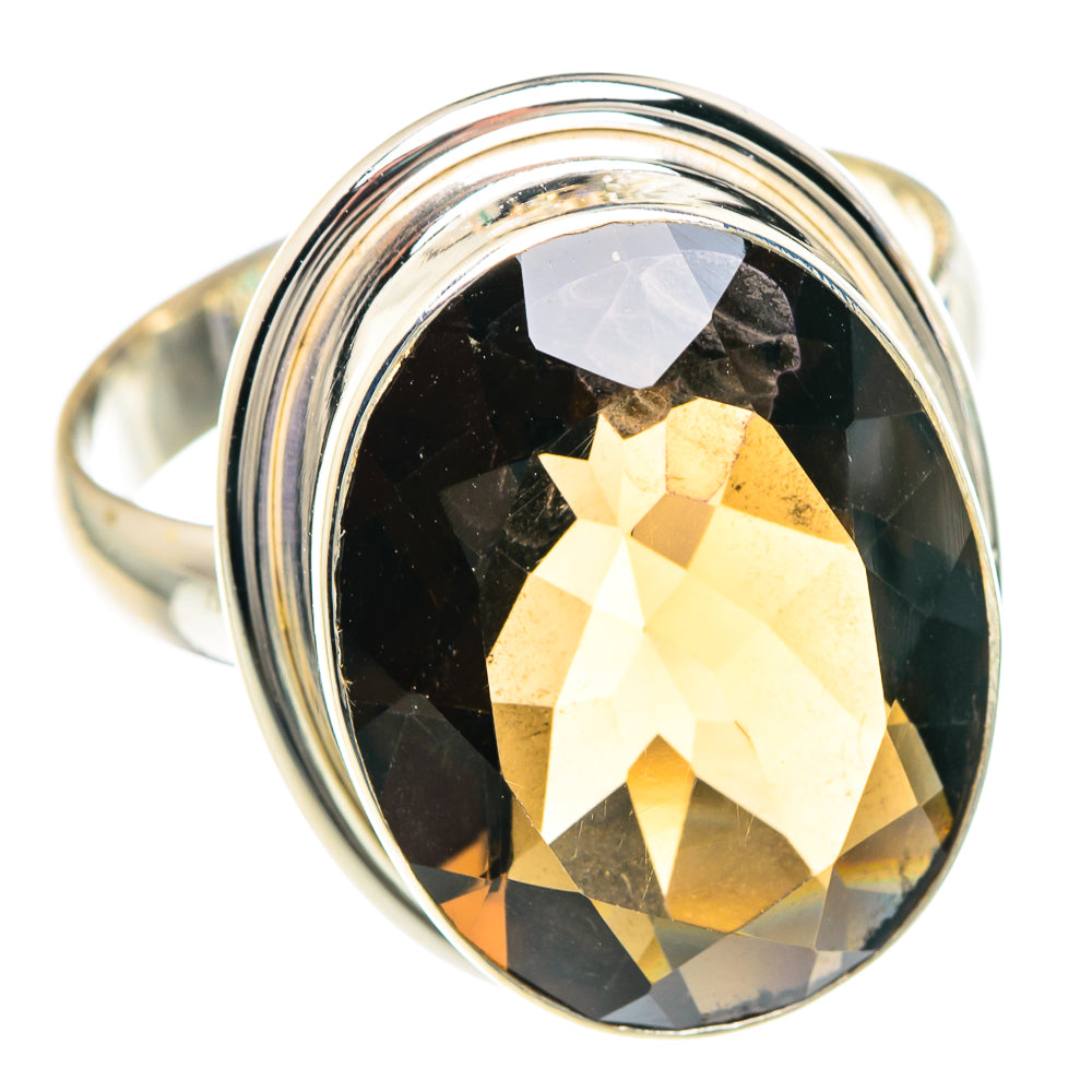 Smoky Quartz Rings handcrafted by Ana Silver Co - RING90870