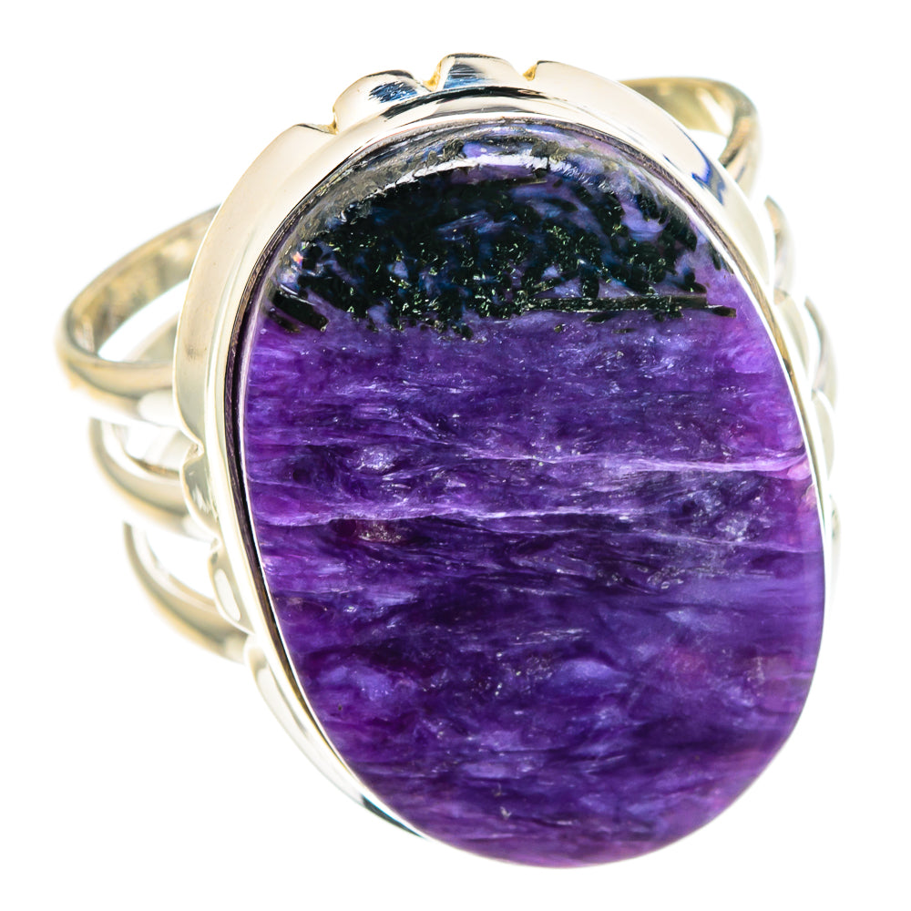 Charoite Rings handcrafted by Ana Silver Co - RING90888