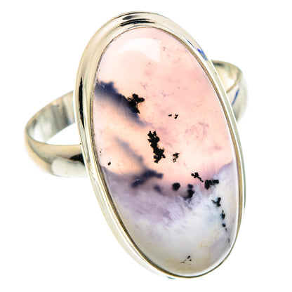 Dendritic Opal Rings handcrafted by Ana Silver Co - RING90896