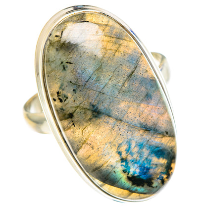 Labradorite Rings handcrafted by Ana Silver Co - RING90910