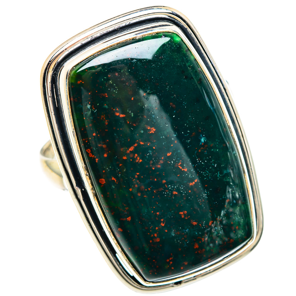 Bloodstone Rings handcrafted by Ana Silver Co - RING90922