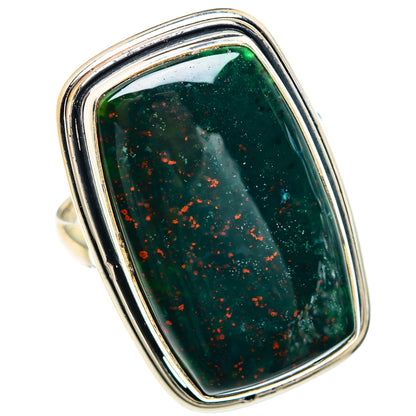 Bloodstone Rings handcrafted by Ana Silver Co - RING90922