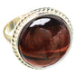 Red Tiger Eye Rings handcrafted by Ana Silver Co - RING90925